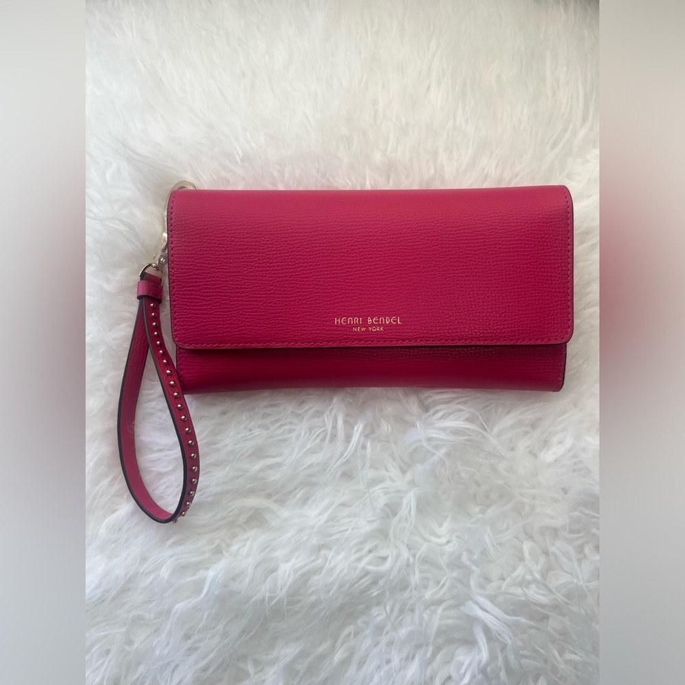 NWOT Henri Bendel Uptown Organizer Wristlet Wallet